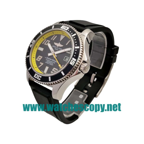 UK High Quality Fake Breitling Superocean A1736402 With Black Dials For Sale