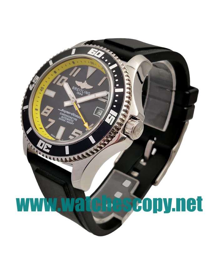 UK High Quality Fake Breitling Superocean A1736402 With Black Dials For Sale