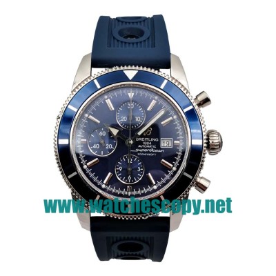 46 MM UK AAA Quality Breitling Superocean Heritage A13320 Fake Watches With Blue Dials For Sale