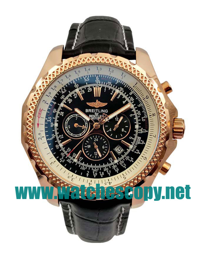 UK AAA Quality Breitling Bentley Motors A25362 Replica Watches With Black Dials For Men
