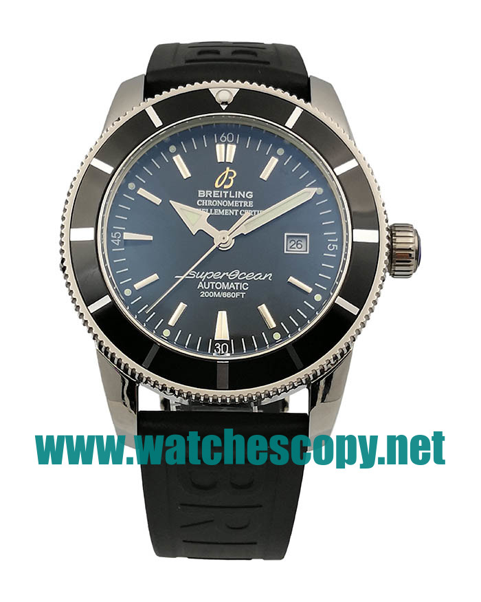 UK Cheap Breitling Superocean Heritage A17321 Replica Watches With Black Dials For Men