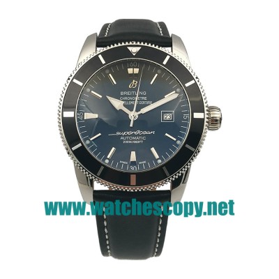 UK AAA Quality Breitling Superocean Heritage A17321 Fake Watches With Black Dials For Men