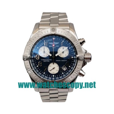 UK Best Quality Breitling Chrono Avenger E73360 Replica Watches With Blue Dials For Men