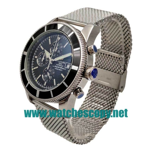 UK Best Quality Breitling Superocean Heritage A13320 Replica Watches With Black Dials For Men
