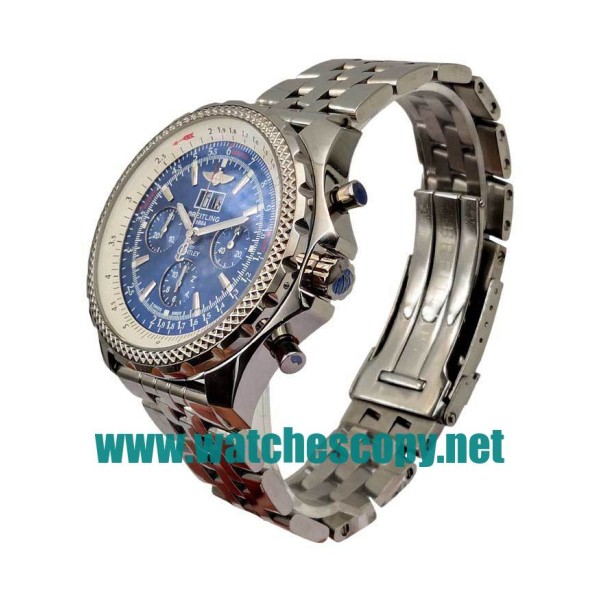 UK Swiss Movement Breitling Bentley 6.75 A44362 Replica Watches With Blue Dials For Sale