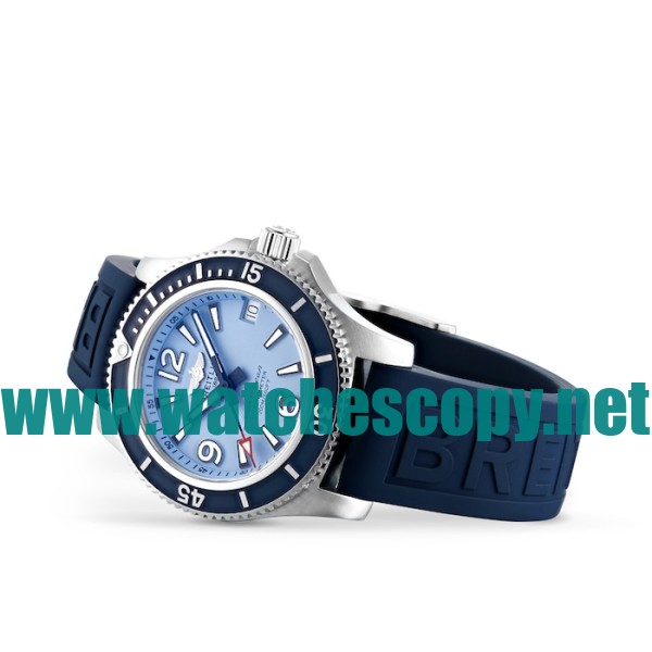UK Cheap Breitling Superocean A17316D81C1S1 Replica Watches With Light Blue Dials