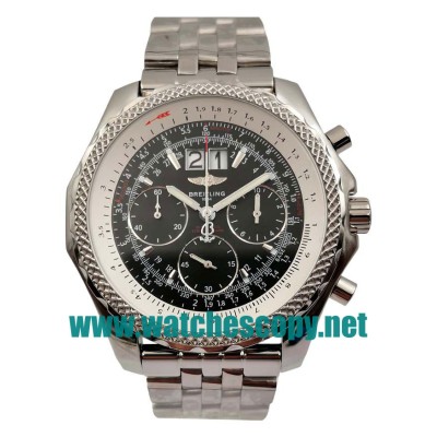 UK Cheap Breitling Bentley 6.75 A44362 Replica Watches With Black Dials For Men
