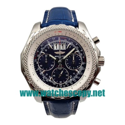 UK Best 1:1 Fake Breitling Bentley 6.75 A44362 Watches With Blue Dials For Men