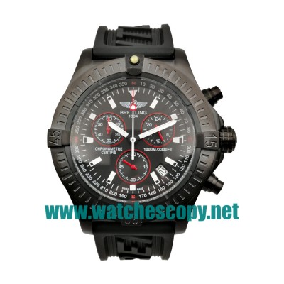 UK Best 1:1 Breitling Avenger Seawolf Fake Watches With Black Dials For Men